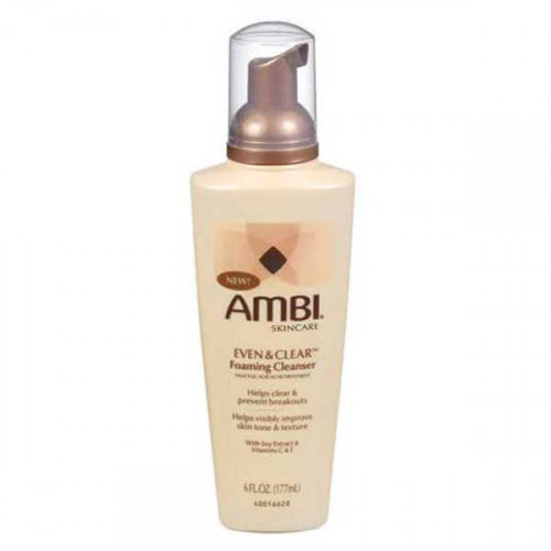 Ambi Even & Clear Foaming Cleanser 6oz